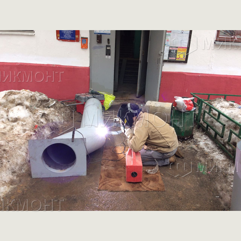 Капитальный ремонт мусоропровода в г. Зеленоград